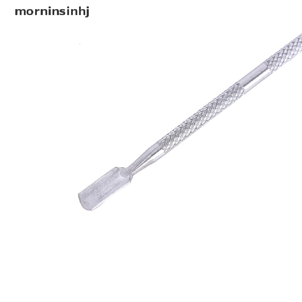 Mor Alat Pendorong Kutikula Bahan Stainless Steel Untuk Manicure Pedicure