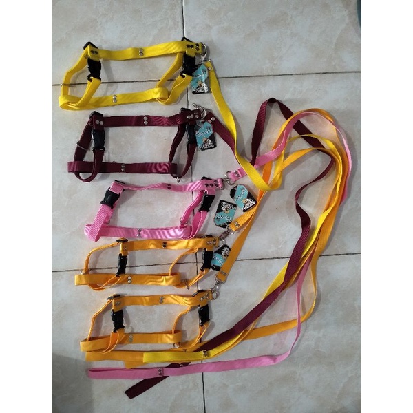 Tali Harness H Polos 2 cm /Tali Harness H Motif 2 cm/ Tali Harness Y 1 cm