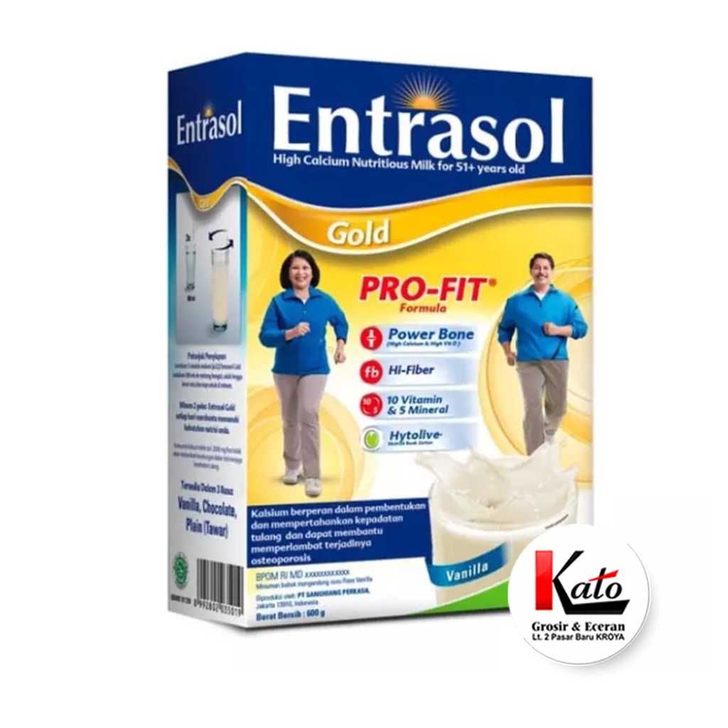 

Entrasol Gold Vanilla 600gr