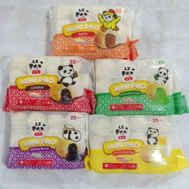 

Lipao Minipao Isi 25 pcs Frozen Food Bandung