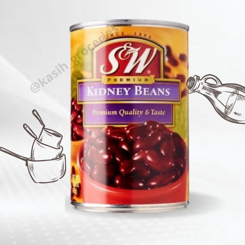 

S&W / Kacang Merah Kaleng / Kidney Beans 425gram