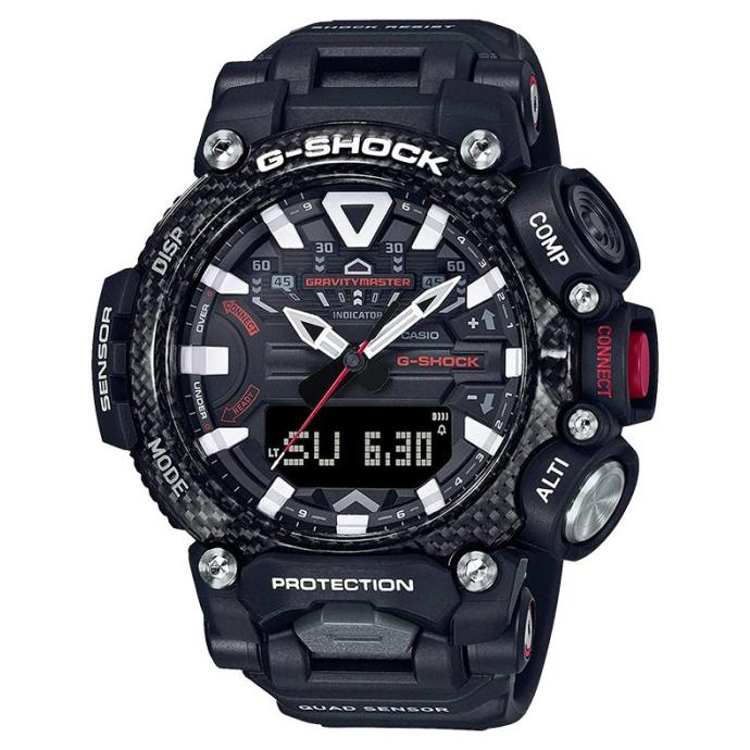 Casio G-Shock Gravitymaster GR-B200-1ADR Carbon Core Guard Digital An Termurah
