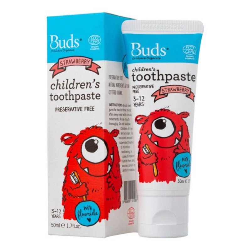 Buds children's toothpaste Strawberry (3-12 year)
