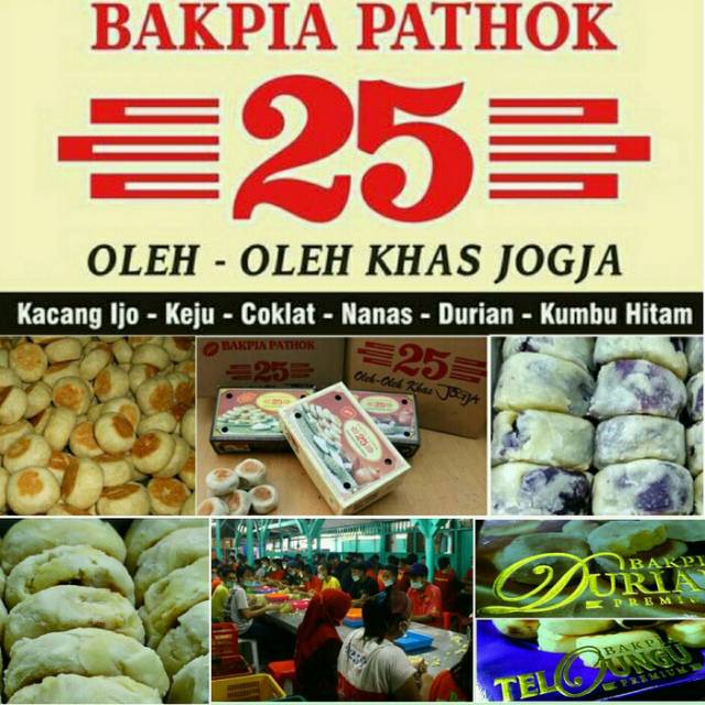 

Ready Bakpia Pathok 25 Aseli Jogja