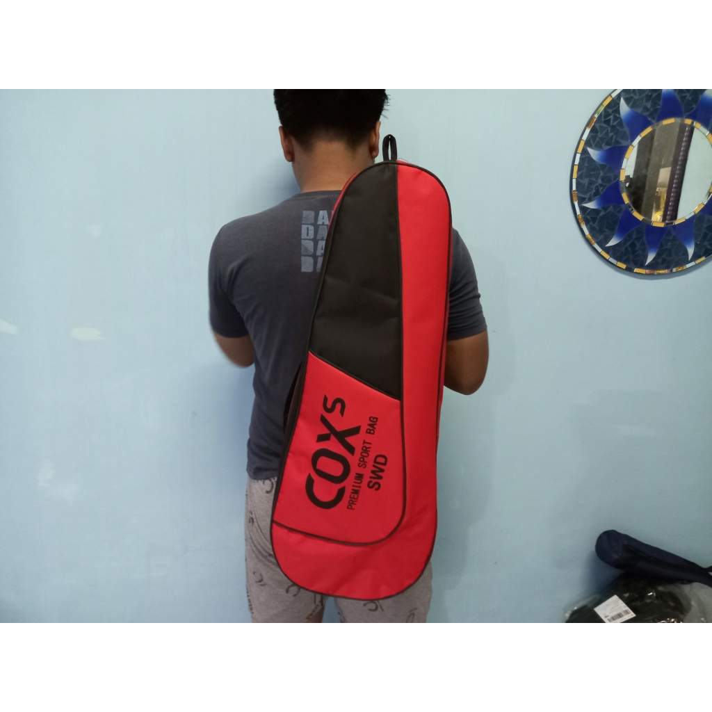Tas raket badminton 1 ruangan. Tas raket bulutangkis 1 R. Tas raket badminton . Tas raket badminton 