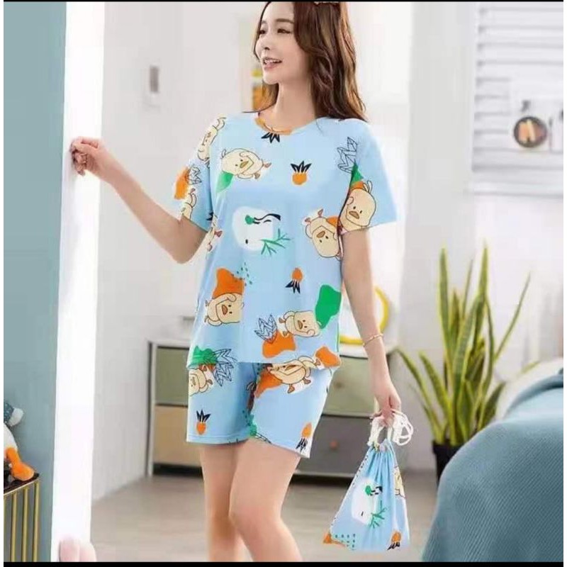 Stelan Baju Tidur Import hp/fashion wanita/baju tidur murah C03-D