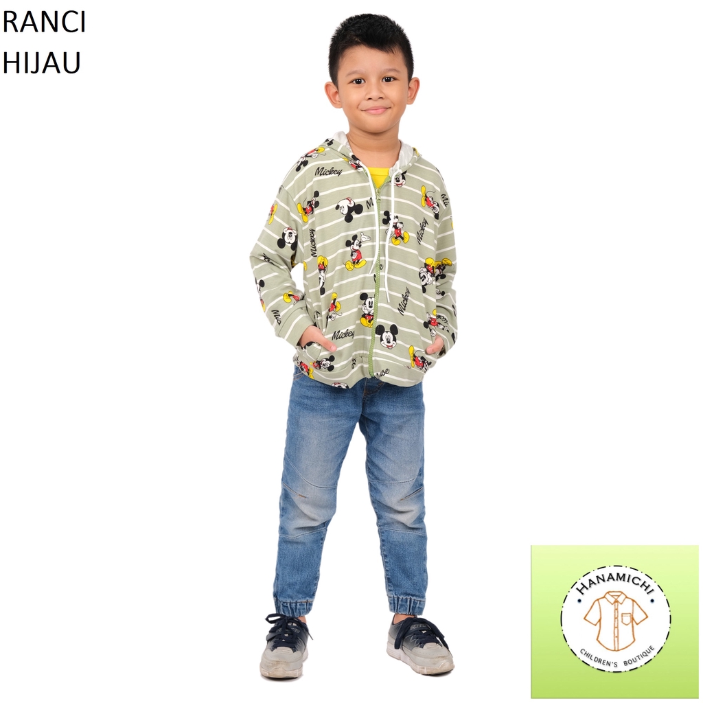 Hanamichi RANCI Hoodie Anak Lengan Panjang