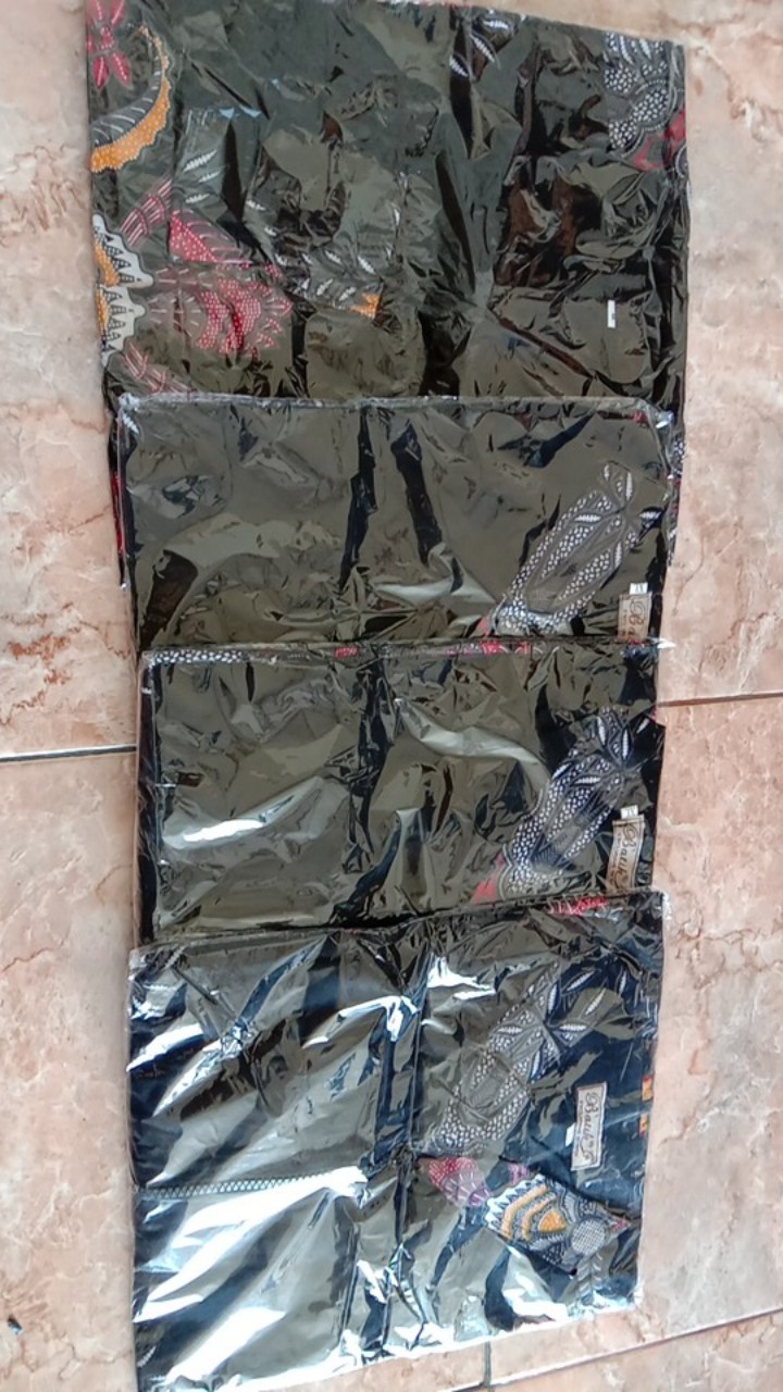 Ramabatik - (cod) Batik Couple Tunik Jelita Zipper Depan Terlaris M L Xl Xxl Jumbo