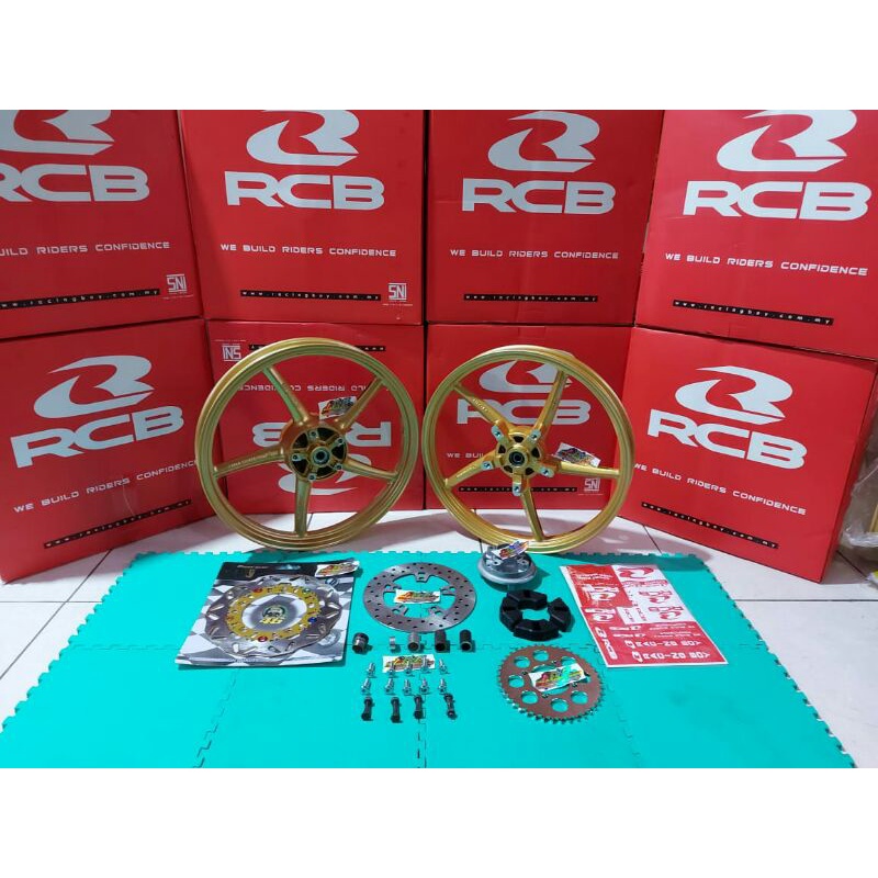 VELG RCB MX KING 160/185-17 ORIGINAL PNP NINJA VIXION NEW TIGER KLX VERZA