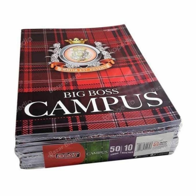 

Office & Stationery | Buku Tulis | Buku Tulis Big Bos Campus | Best Seller