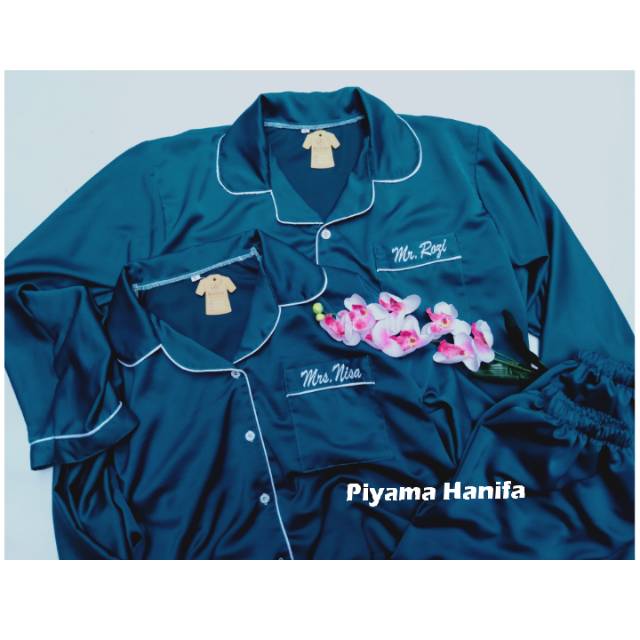 Piyama Satin (PO couple set/Family set)