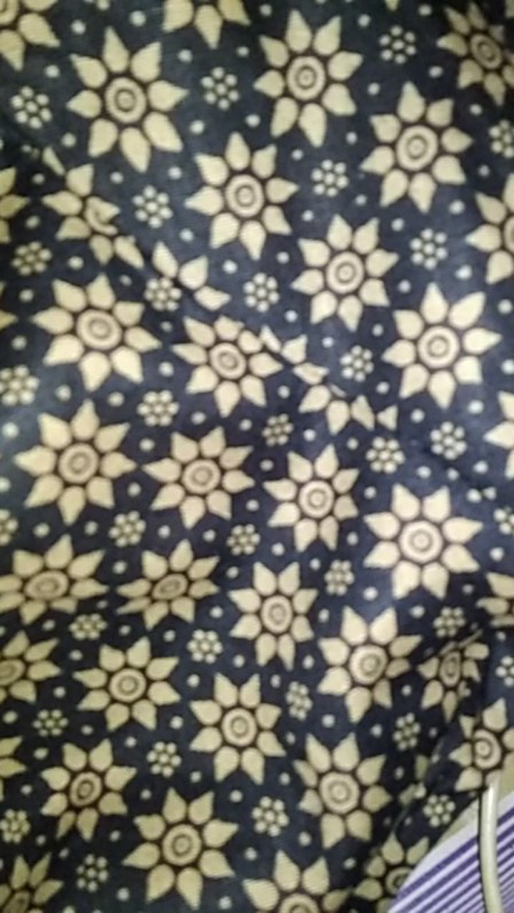 Batik Tunik Shibori Jumputan Terbaru Size M-xl/ Hrb026 Yelbor Navbor / Biru Putih / Original Bel