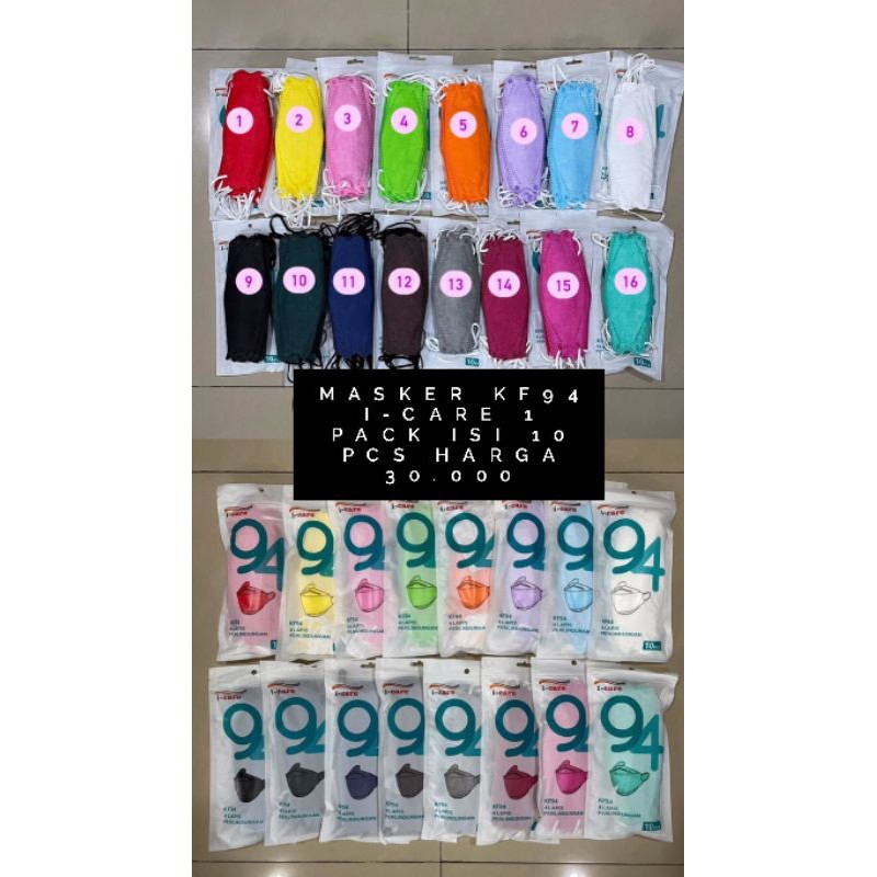 Masker KF94 i-care