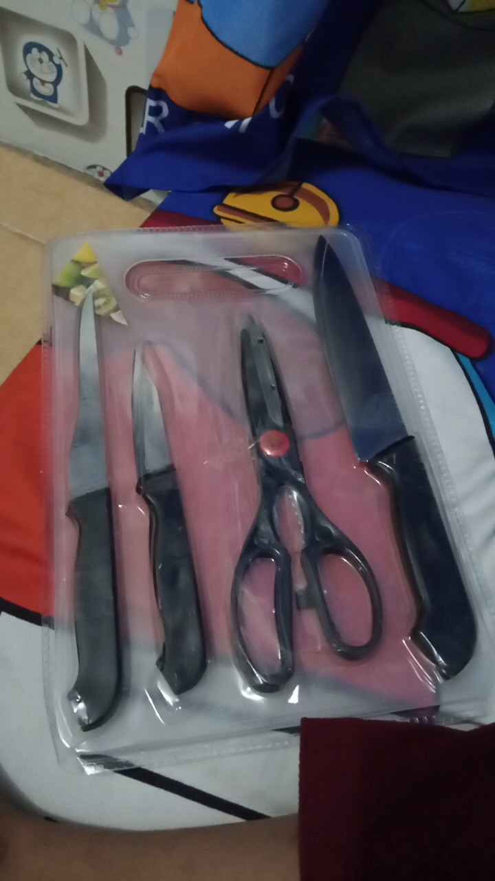 Pisau Dapur Full Set Talenan Dan Gunting Harga Pisau Dapur Anti Karat