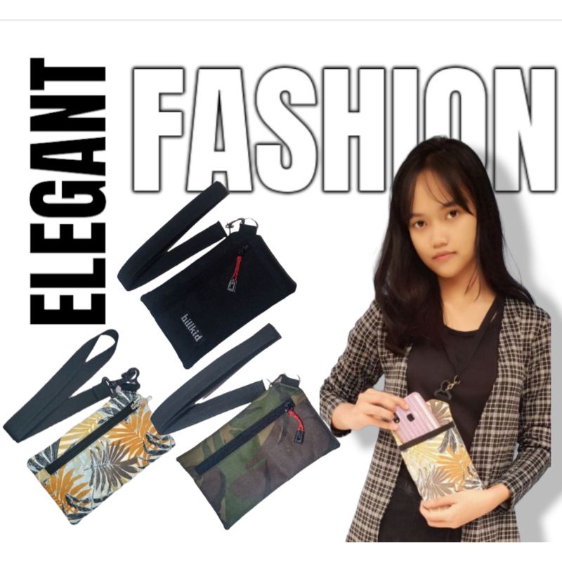 hangging wallet  SAKO CANVAS DOMPET KOREA DOMPET WANITA MURAH produk lokal slingbagkonveksi