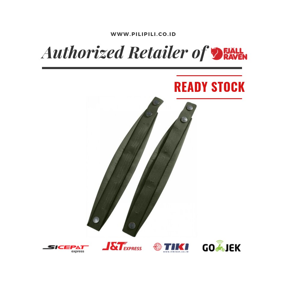 kanken shoulder pads forest green