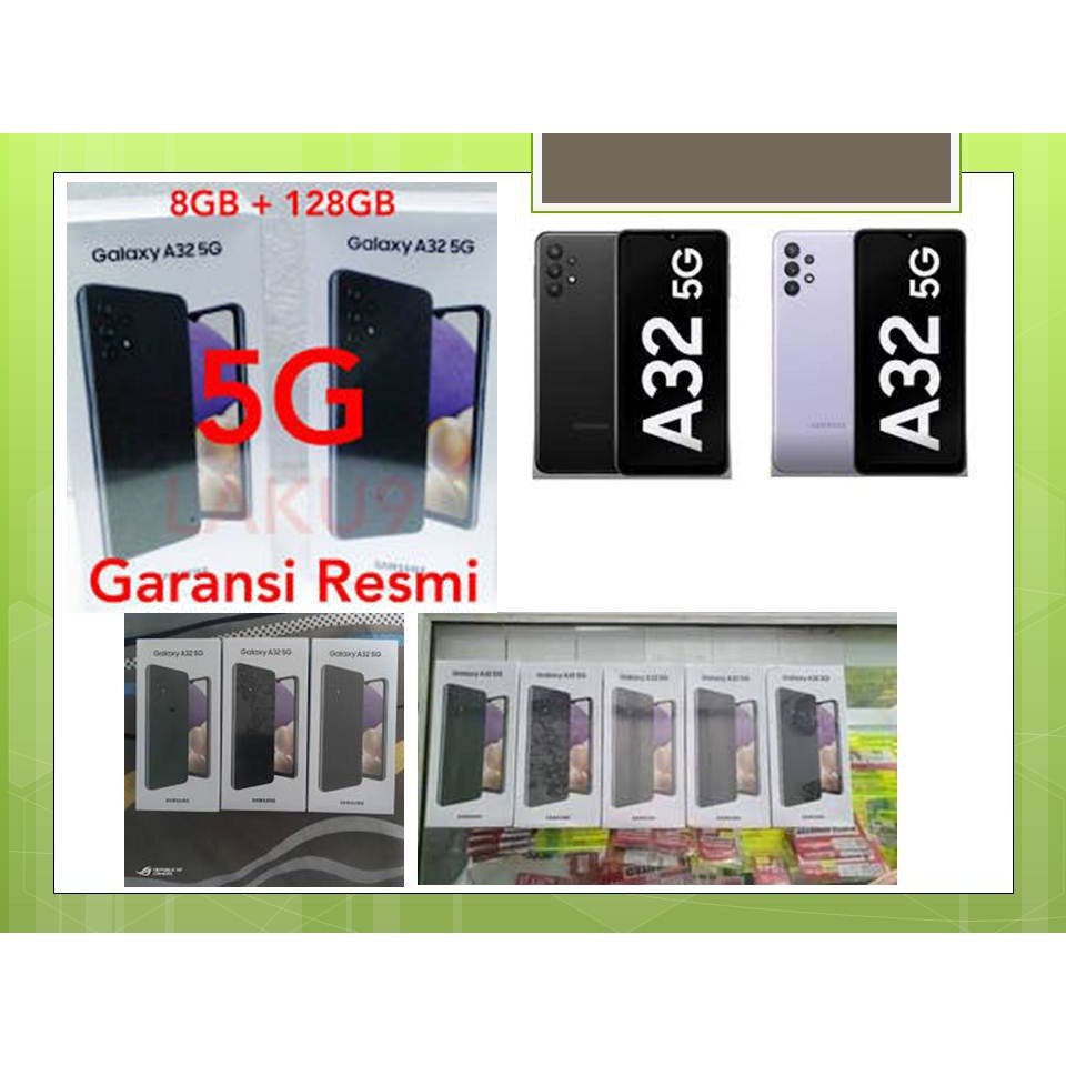 SAMSUNG A32 5G RAM 8GB ROM 128GB HP SAMSUNG GALAXY A32 5G 8 128 8GB 128GB