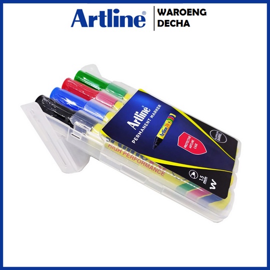 

ARTLINE Spidol Permanent Marker Set 4 Colours EK-70/4PAU