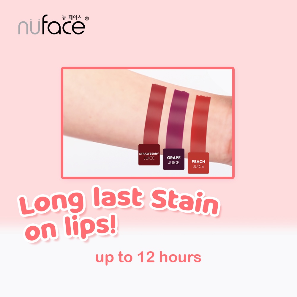 Nuface Juicy Lip Tint Tahan Lama - Nuface Lip Tint