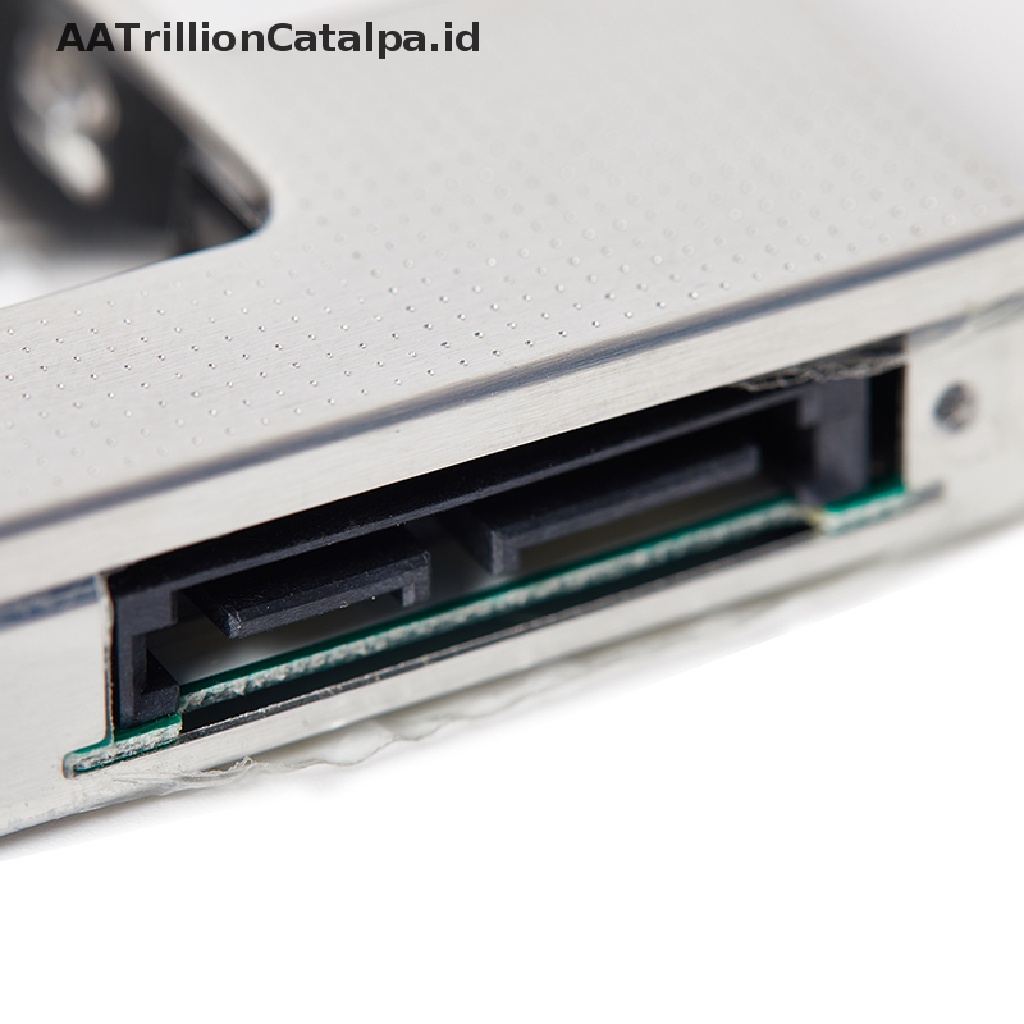 Aatrillioncatalpa Caddy Hardisk HDD SSD SATA 2nd 12.7mm Tanpa Sekrup Untuk Laptop