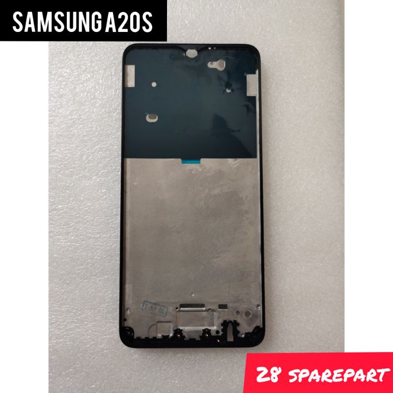 FRAME LCD/TULANG TENGAH DUDUKAN LCD SAMSUNG A20S ORIGINAL