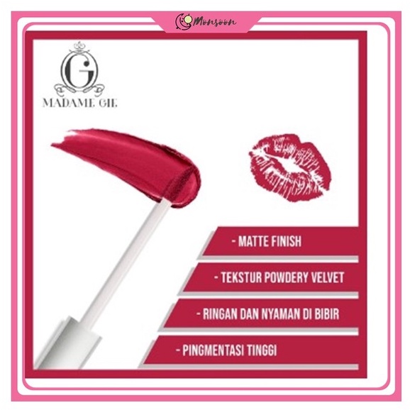 Monsoon - Madame Gie Always On Lip Cream - MakeUp Lip Cream Lipstik