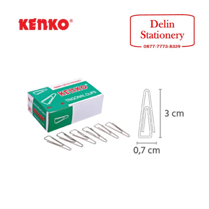 

Kenko Trigonal Clip No. 1 / Paper Clip / Clips / Klip No. 01