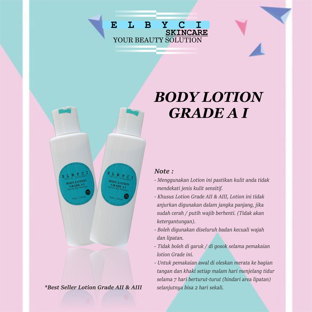 ELBYCI BODY LOTION GRADE A I 120ml