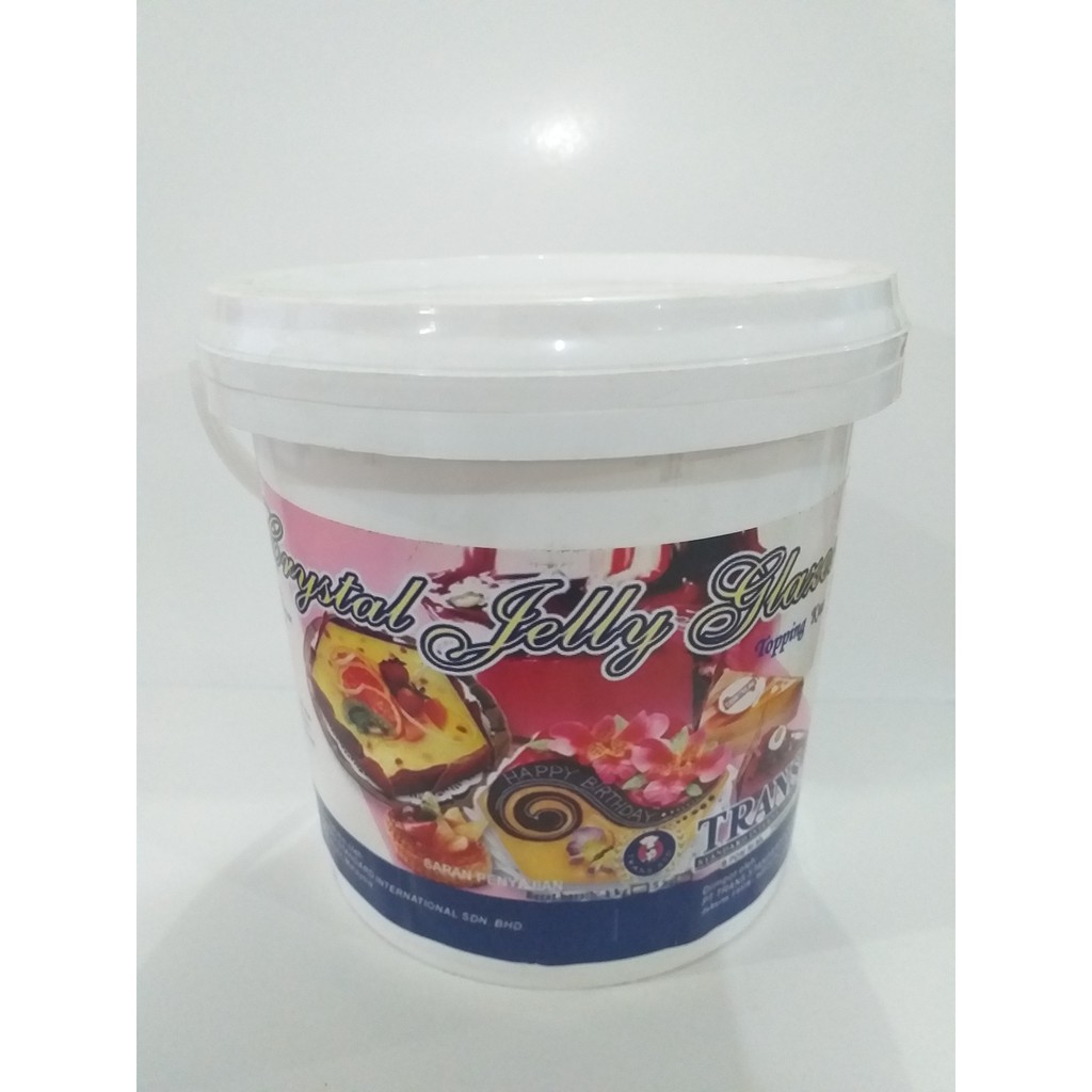 

Crystal Jelly Glasses Trans 1kg