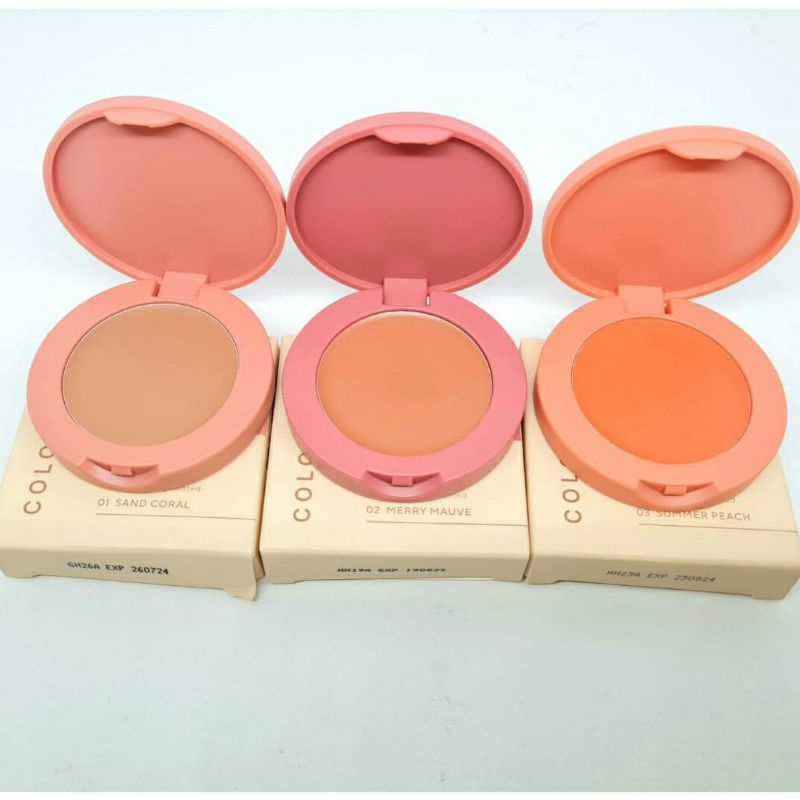 WARDAH Colorfit Cream Blush/ Wardah Blush on/ Colorfit Perona Pipi/ Blush on Creamy