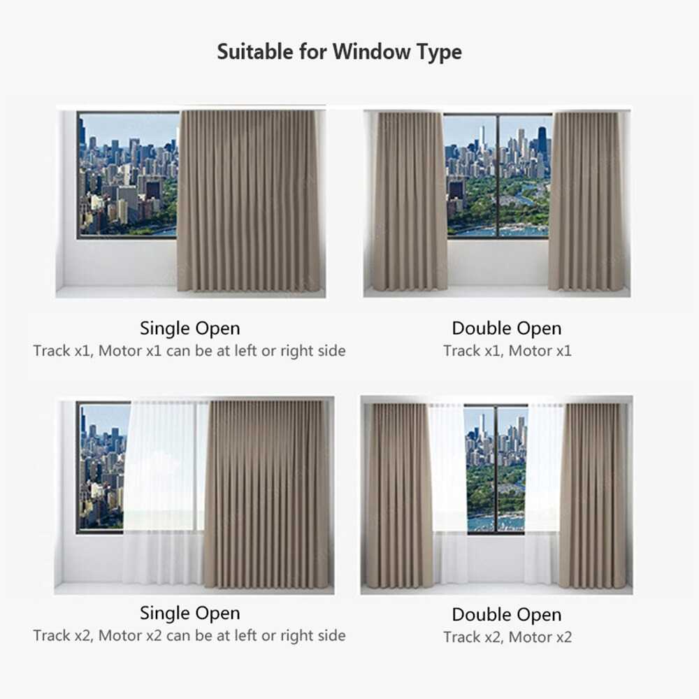 Zigbee Tuya Smart Curtain Motor Penutup Gorden Otomatis - ZB-DJ-1 5 Apps control