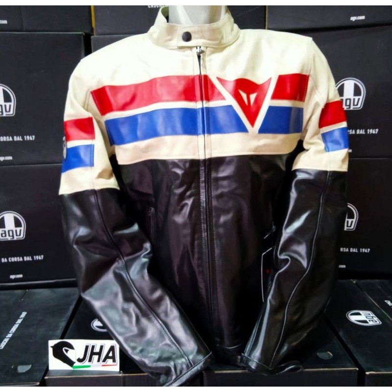 DAINESE 8 TRACK LEATHER JACKET