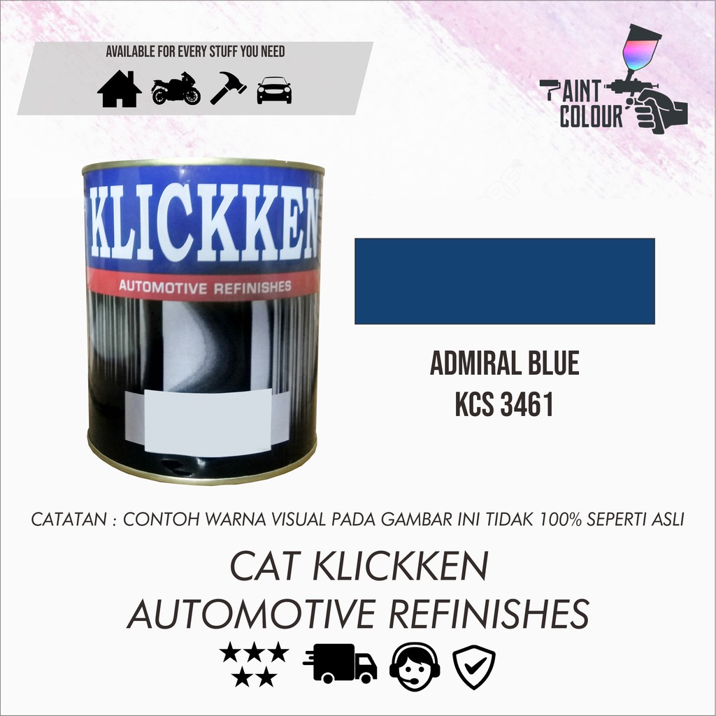 Cat Klickken Automotive Refinishes - Admiral Blue KCS 3461