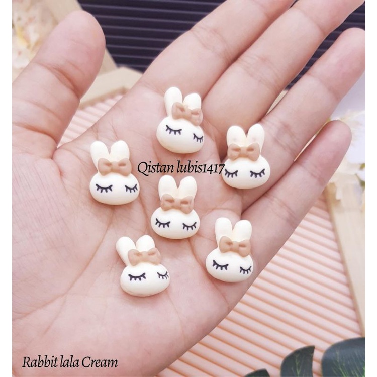 Clay Flower &amp; Rabbit Coko Milik 1pcs