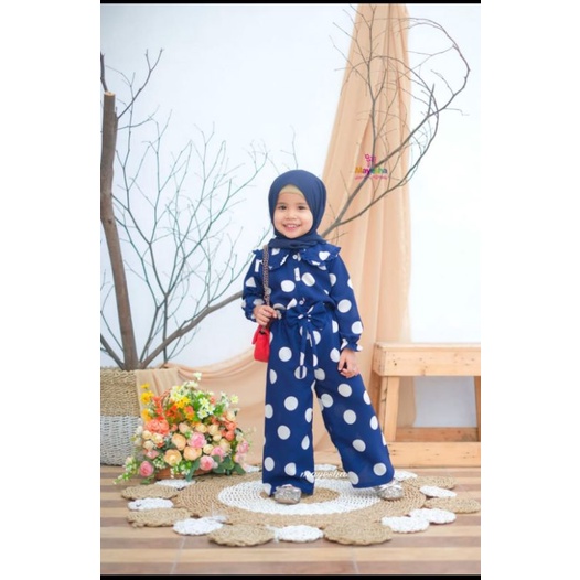 One Set Kimora Polka ori Mayesha