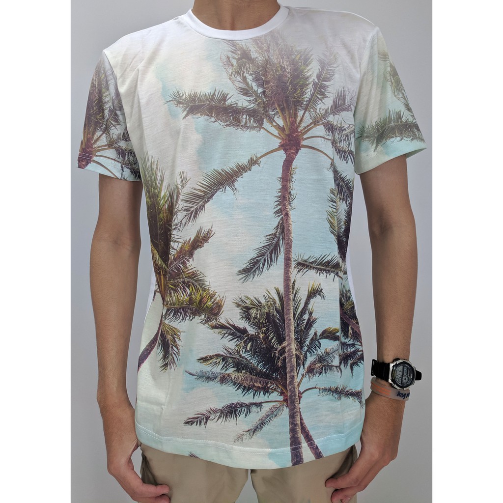 Kaos Pria  / T-Shirt - Baju Kaos Printing 3D A34 Import Bangkok SPOON