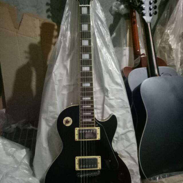 gitar elektrik gibson les paul custom