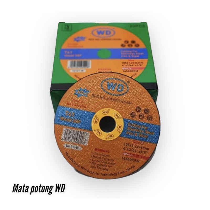 Batu WD 4 x 1,2 - mata potong wd