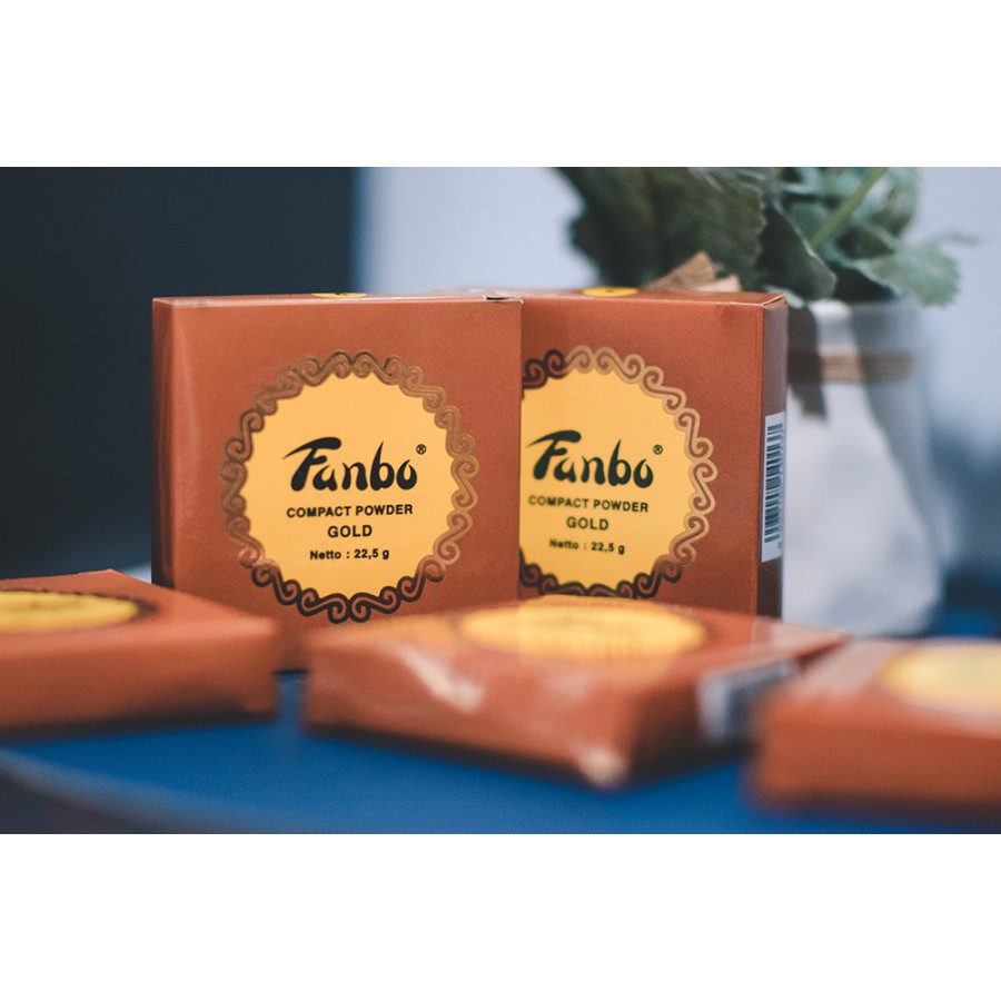 ✿ MADAME ✿ FANBO POWDER PANCAKE GOLD SERIES - FANBO BEDAK PADAT BPOM