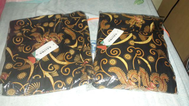 Baju Batik Couple Gamis Jumbo Murah Pasangan Modern Muslim  |klyn-005 Sriwedari