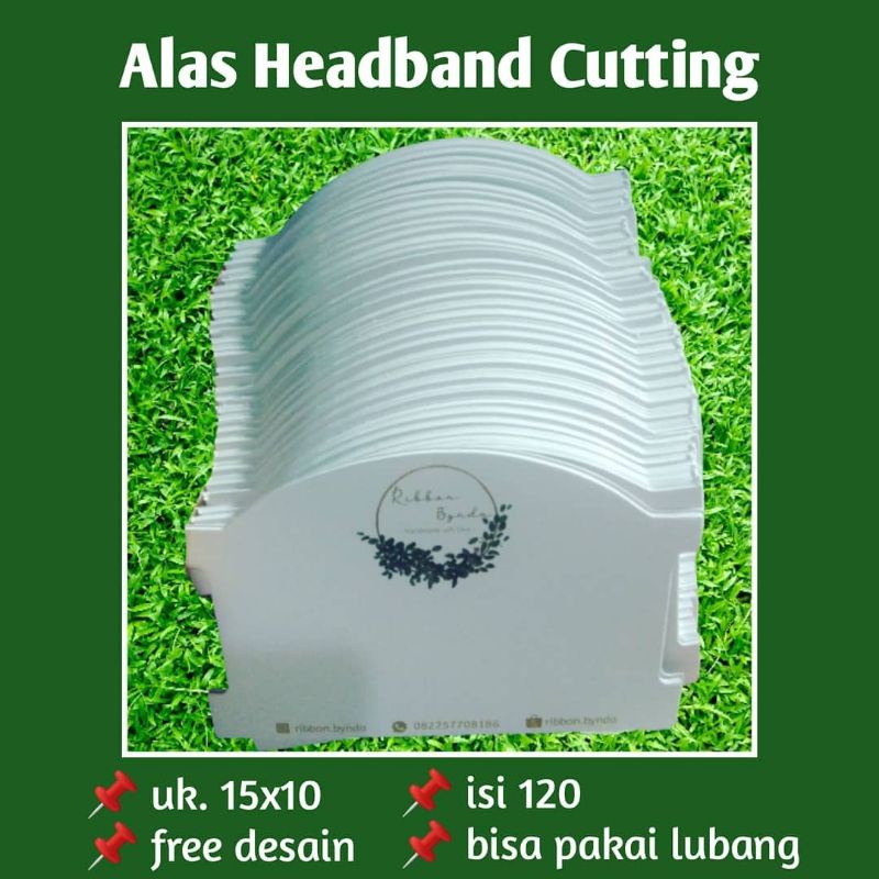 

Alas Headband Printing & Cutting Uk.15x10 cm isi 120 lembar (10 lusin)