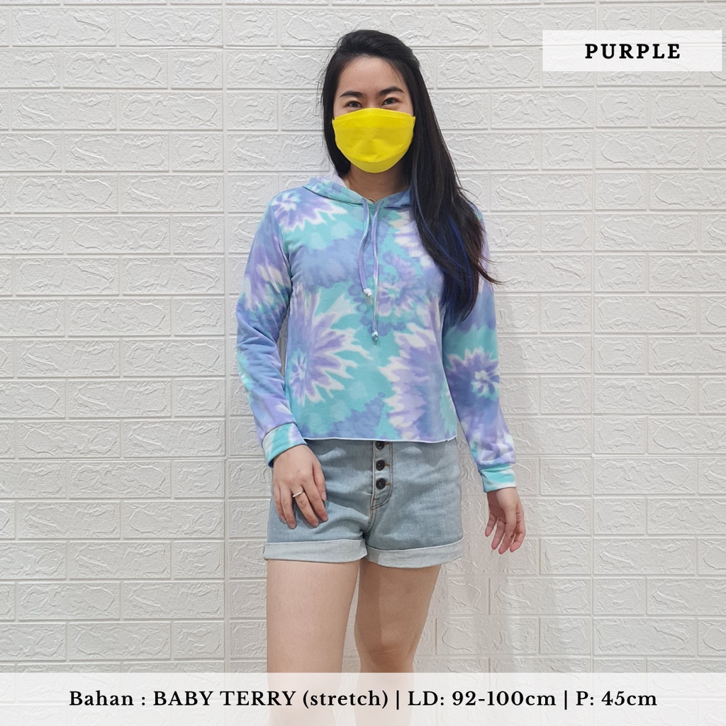 3650 pamela tie dye hoodie