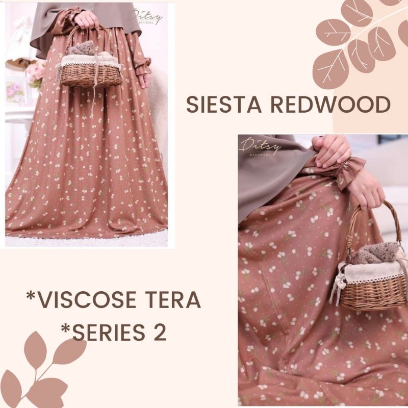 siesta redwood ditsy official