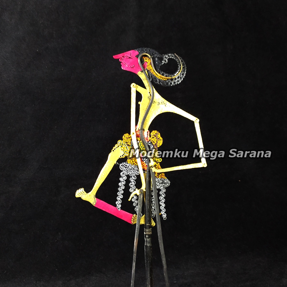 Miniatur Wayang Kulit Wisanggeni Caperan Mini Super