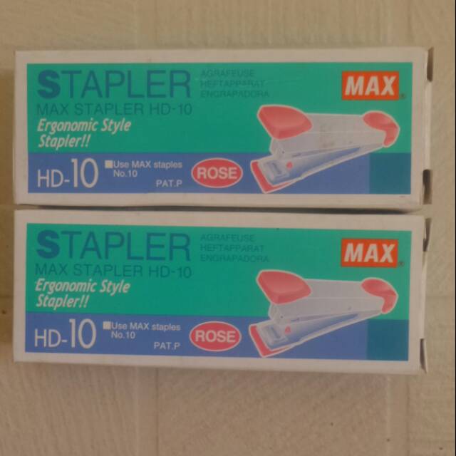 

STAPLER MAX HD-10 PINK