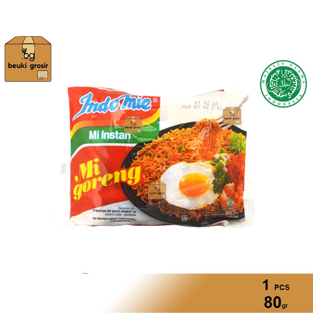 

ECER Indomie Goreng Original Khas Sumatra 80gr - Pake Cabe Bubuk!