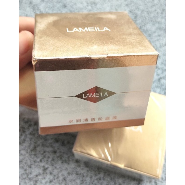 Medan Termurah (Lameila Cream Muscle) Jar Foundation Liquid Moisturizing Cream Muscle Lameila