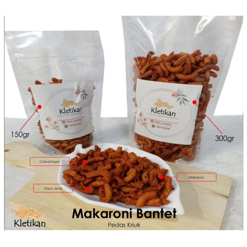 

1000gr/1kg Makaroni Bantet pedas daun jeruk / Makaroni gurih kriuk enak pedas daun jeruk premium kletikan Makaroni / Makaroni pedas nikmat