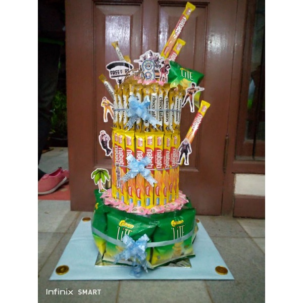 Cake Snack/Snack Tower/Cake Tower/Snack Bucket