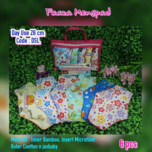 menspad faaza day harga per pack / menspad murah / menspad lokal /distributor menspad